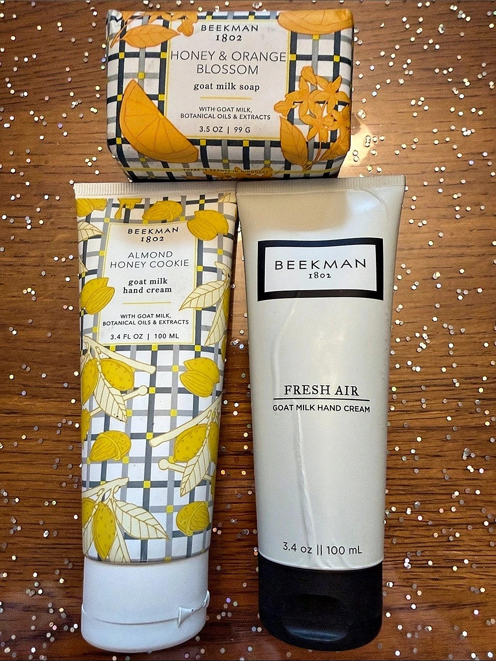 Beekman 1802 Assorted Goat Milk Soap and Hand Cream Bundle Goat Milk Body Care